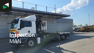 MAN TGS 26.440 TGS 6X2 Palfinger PK29002 Kran Crane Lift-Axle Manual kamion s ravnom platformom | Slika 4 - Autoline