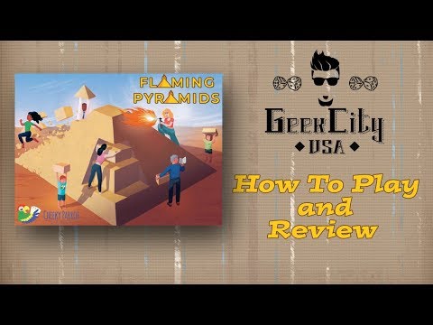 Geek City USA Reviews Flaming Pyramids