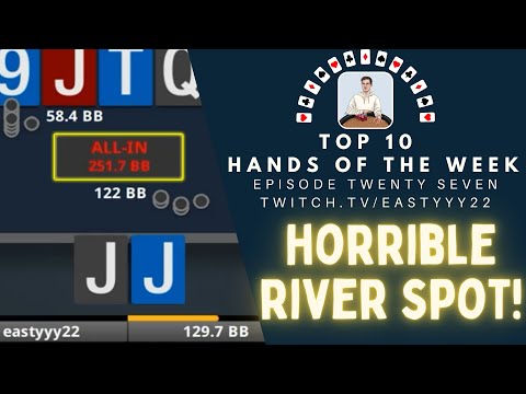 DISGUSTING Spot 300bb Deep at 50NL & Losing My Mind?! | Top 10 Hands Of The Week Ep. 27