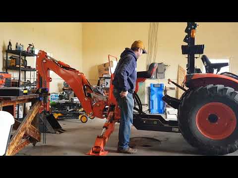 Backhoe Removal on Kioti Tractors!