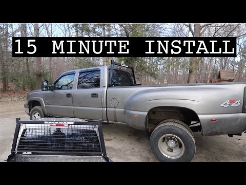 BackRack Install! / 1999-2007 Classic Chevrolet Silverado BackRack Install