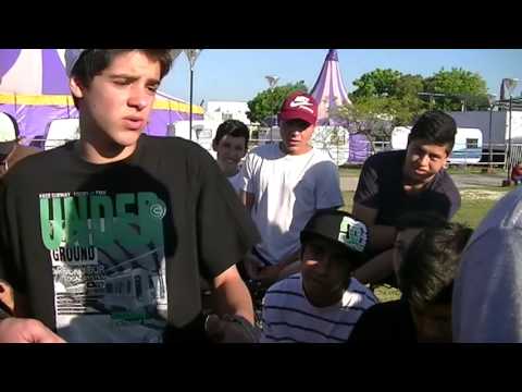 Colisión Freestyle Jere vs Juanse