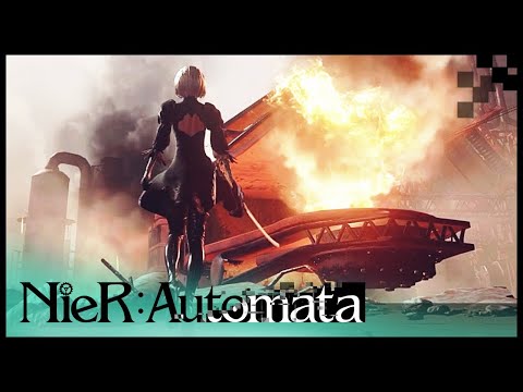 NieR Automata Gameplay Blind Playthrough PC | Learning How To Be 2B in the Tutorial Level