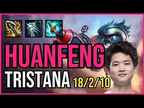 HUANFENG - TRISTANA vs. JHIN ADC | KR RANKED | PATCH 11.1