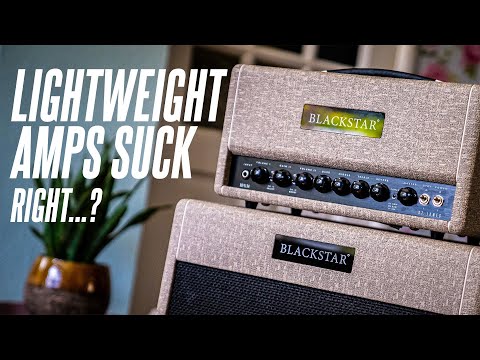 Good amps should be heavy. Right...? Blackstar St. James EL34 head!