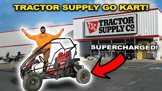 I Bought a GO KART from TRACTOR SUPPLY and then SU