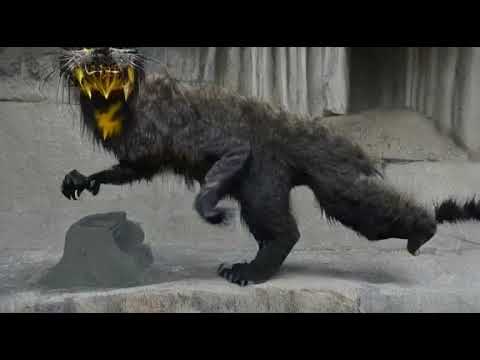 🐾 Feline Deathclaw: Terror in the Misty Forest 🌲🌌 | Hyper-Realistic Monster Photoshoot 📸😱