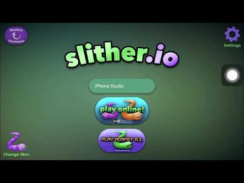Slither.io (Best .io Game) iPhone Gameplay Ios 11.2.2 - YouTube