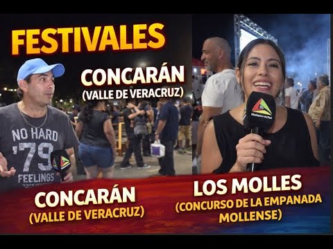 FESTIVALES 2026 CONCARAN VALLE DE VERACRUZ Y LOS MOLLES CONCURSO DE LA EMPANADA MOLLENSE