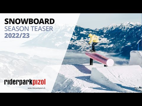 It’s Snowtime im Riderpark Pizol | Snowboard Edit | Season 2022/23