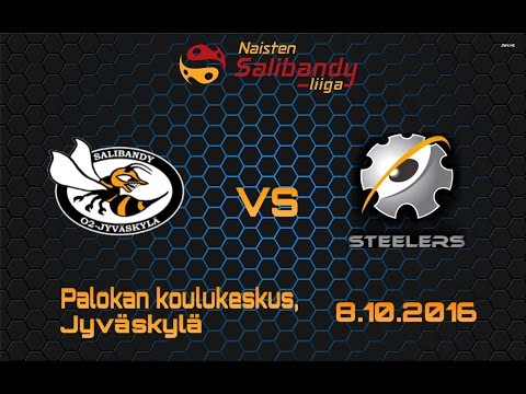 Naisten Salibandyliiga: O2-Jkl - Steelers, 8.10.2016
