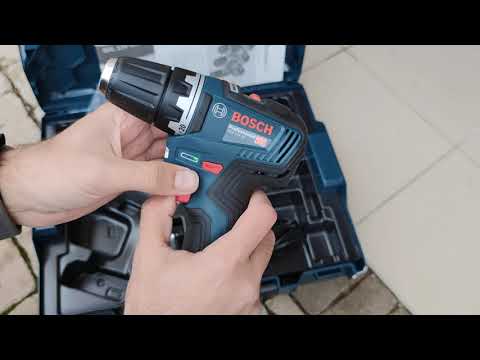 Akumuliatorinis gręžtuvas-suktuvas Bosch GSR 12V-35 Professional video