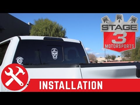 2015-2017 F150 ANZO Smoked LED Third Brake Light Install