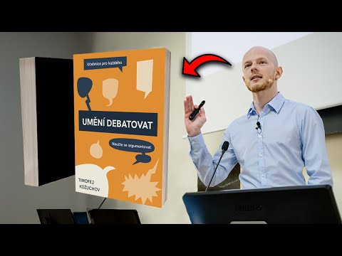 Podpořili jste vydání knihy Umění debatovat - učebnice argumentace