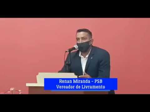 Vereador Renan indica que Executivo proíba entrada de carros na Praça de Eventos, em Livramento.