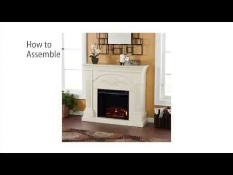 FE9275: Sicilian Harvest Electric Fireplace - Ivory Assembly Video Video