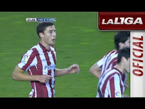 Gol de De Marcos (2-1) en el Real Valladolid - Athletic Club - HD