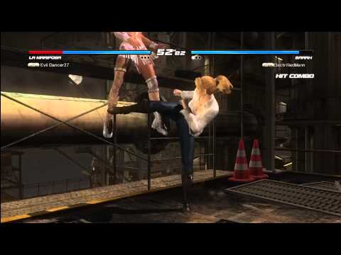 Dead or Alive 5: Online match Sarah (ElectrifiedMann) Vs Lisa (Evil Dancer27)