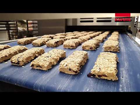 video 1, Ligne de laminage de pâte 1 200 kg/h