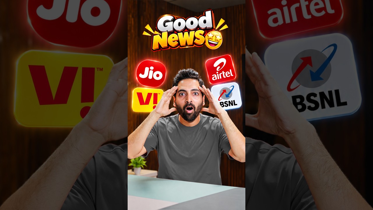 Jio-Airtel Users: GOOD NEWS 😍