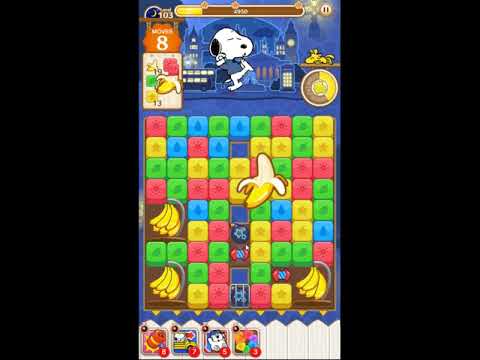 Snoopy Puzzle Journey Night Mode Level 103 - NO BOOSTERS 🐶🧩🧳 | SKILLGAMING ✔️
