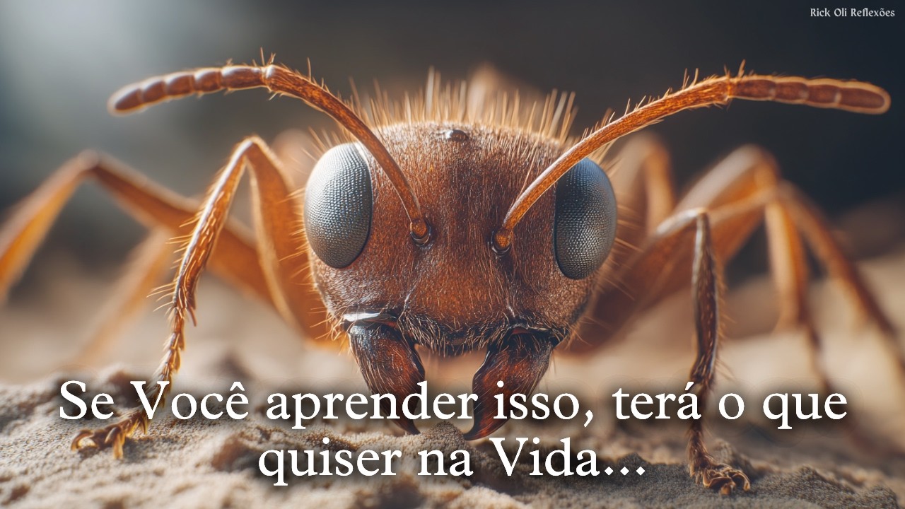 AS TRÊS FORMIGAS | UMA LINDA REFLEXÃO DE VIDA