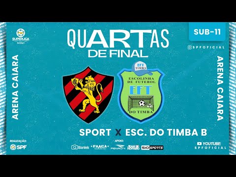 SUPERLIGA PERNAMBUCANA SUB 11 - SPORT X ESC TIMBA (B)