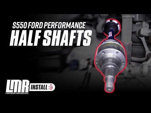 How To Install Ford Performance Heavy-duty S550 Mustang Half Shafts (2015-2023)