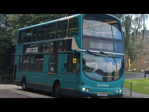 Climbing Out Of Durham | Service 43: 7485/LJ51DJD - Volvo B7TL Wright Eclipse Gemini 1