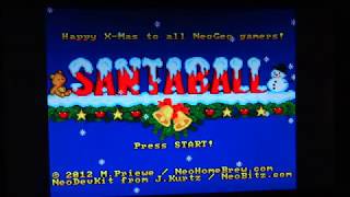 Santaball: Neo Geo MVS