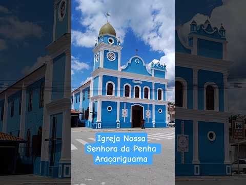 Araçariguama SP - Igreja Nossa Senhora da Penha Araçariguama #viagem