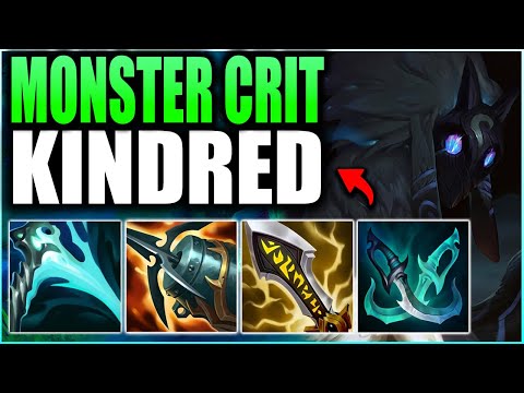 Buffed Adc Items Make Crit Kindred A MONSTER Op Champion! (Mega Jg Diff!) - League Of Legends