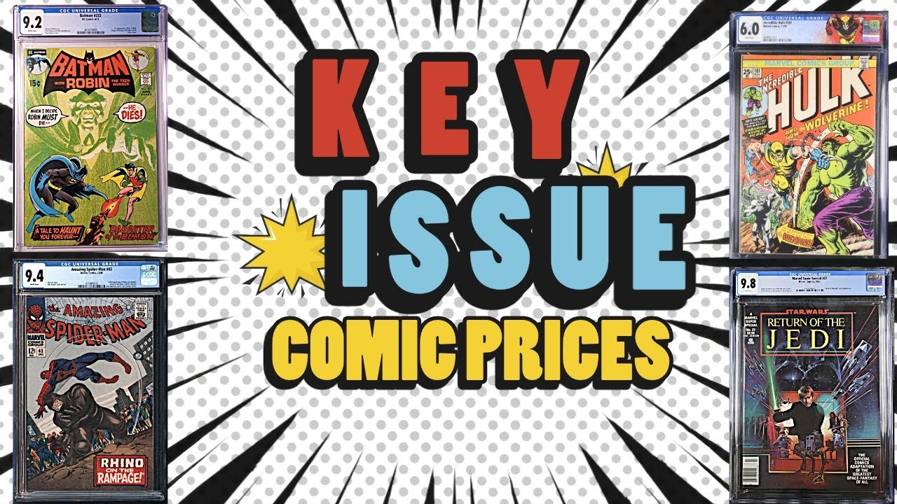 Key Issue CGC-Graded Comic Book Price Guide