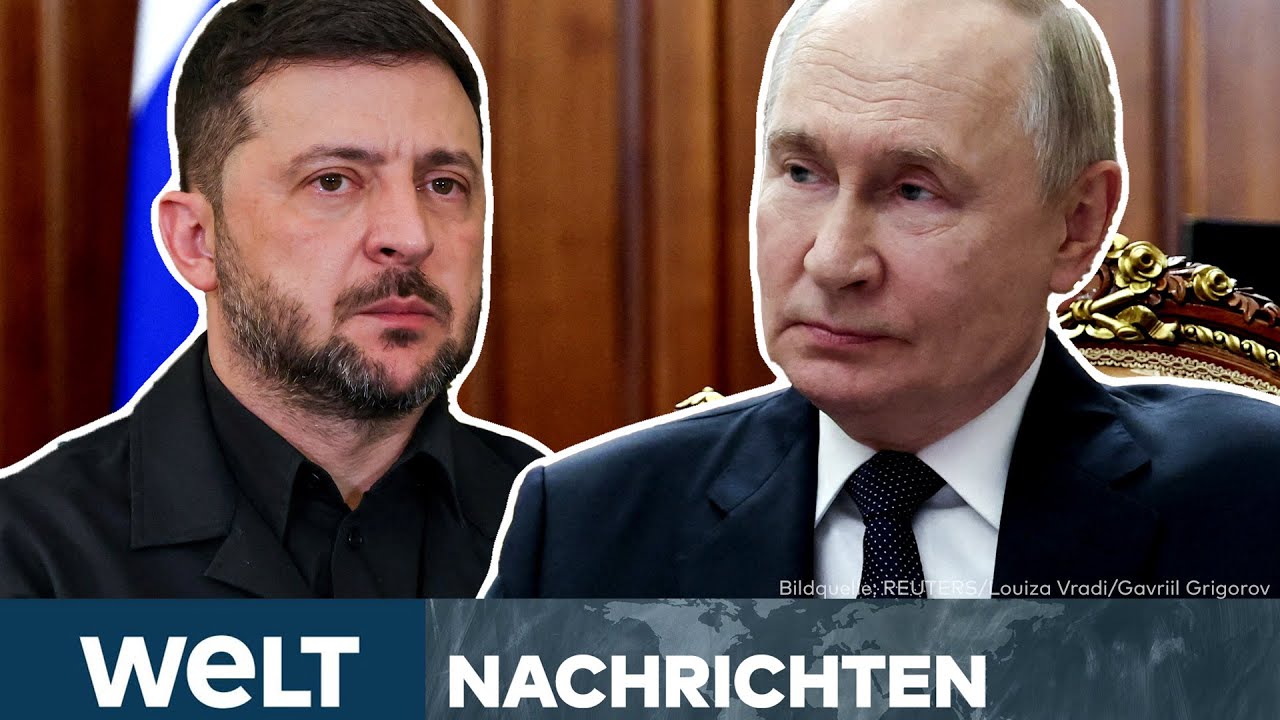 US-FRIEDENSPLAN: Russland prüft neuen Entwurf – Alle warten nun auf Putins Reaktion | WELT STREAM