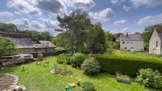 【#10フランスで築フル100年DIY】外はこんなに綺麗のに、中は埃まみれで￼壁のサンドペーパー掛け