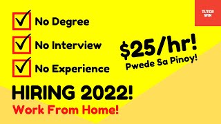 Hiring now $25/HR! | Earn Online | Get Paid To Transcribe In 2022 | For Beginners