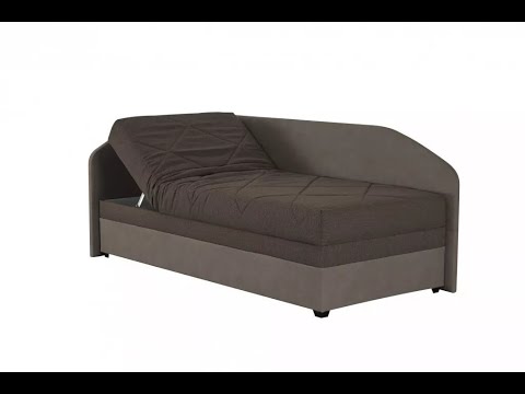 Válenda TURI, 90x200cm šedá