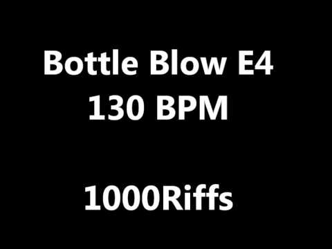 Bottle Blow E4 Metronome : 130 BPM - Beats Per Minute