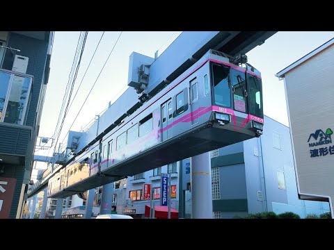 Japan's Upside Down Train Like a Thrill Ride