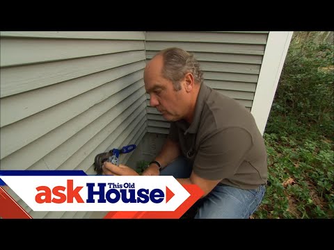 How to Rebuild a Hose Spigot