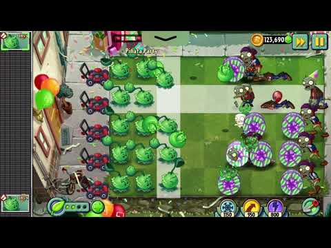 Plants vs Zombies 2 gameplay - Birthday Piñata Party - 15/05/2021