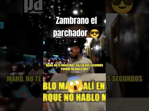 Zambrano el parchador #cafentretenimiento #tvreii #perú #tvshow #humor #comedia