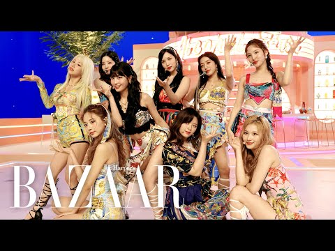 TWICE 'Alcohol-Free' Performance: Behind The Scenes | Harper's BAZAAR