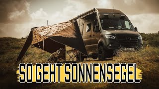 SO MACHT MAN DAS!! BENT SONNENSEGEL und Markise - aufbauen wie ein Profi