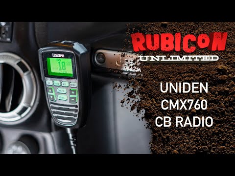 My CB Radio Setup - Uniden CMX760
