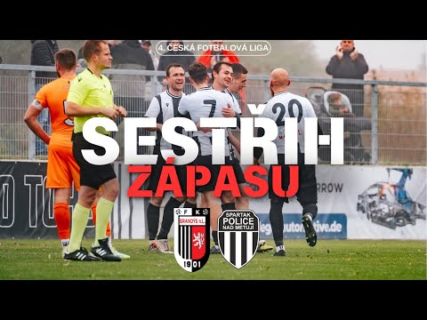 FK Brandýs nad Labem -  Spartak Police nad Metují (sestřih)