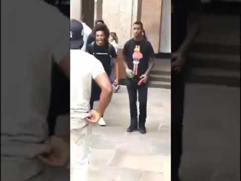 Wooo Members Run Into Rapper Maine Finesse & PNV Members Almost Fighting