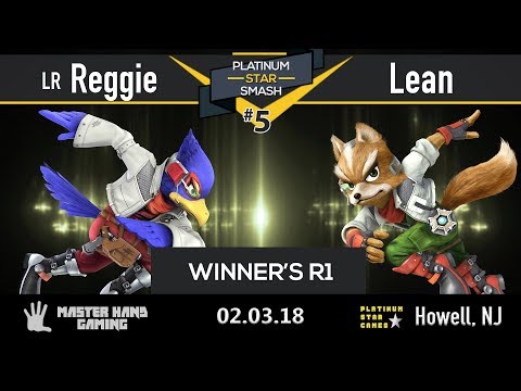 Platinum Star Smash 5 - LR | Reggie (Falco) vs Lean (Fox) - Winner's R1
