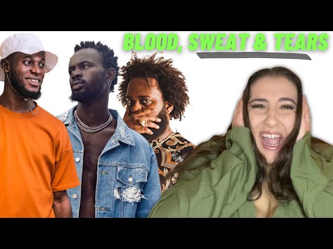 BLACK SHERIF 🤯 , Bas ft. Kel-P - Blood, Sweat & Tears / Just Vibes Reaction