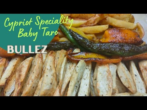 "Bullez" (Baby Taro) - Traditional Cypriot Dish with a twist! #cyprus #traditional #turkishcuisine
